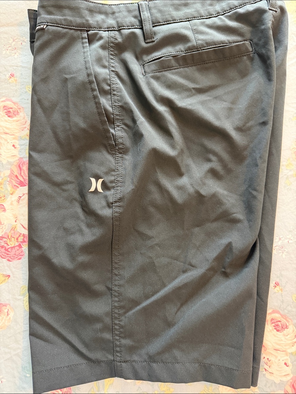 Hurley Men’s Black Chino-Style Hybrid Pants